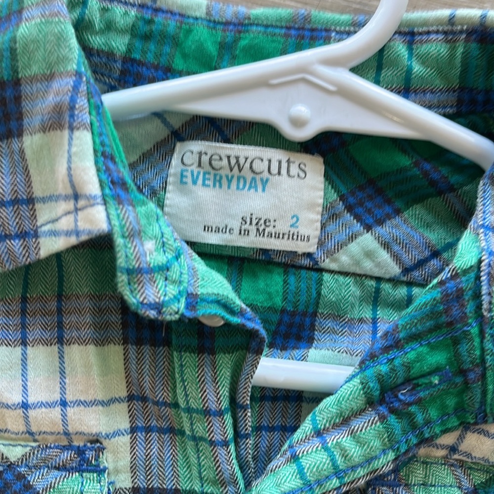Jcrew button down 2T - Picture 2 of 2